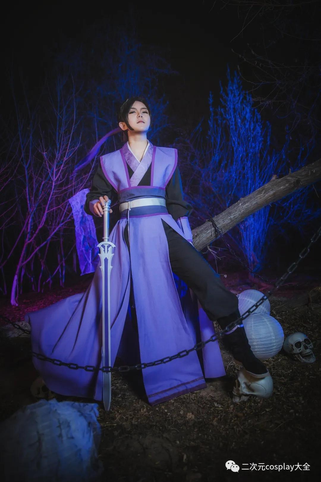 《魔道祖师》江澄cos，俊美男子，抬头的刹那竟有几分锐利 - Cosplay - 马哈鱼网